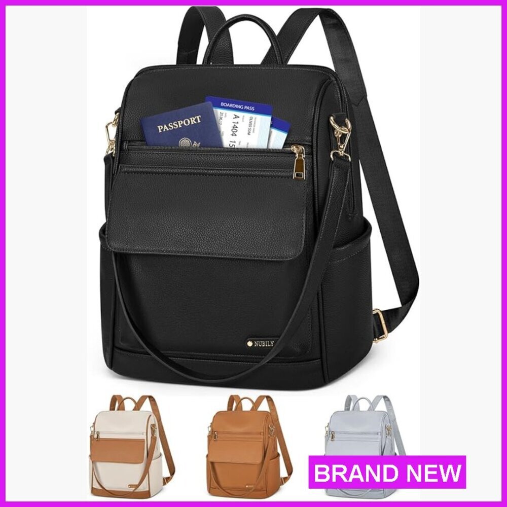 Leather Anti-Theft Mini Backpack Convertible Fashion Designer Handbag Travel Bag